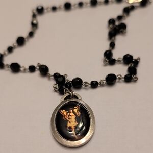 Vintage Classic Hardware Pendant Necklace